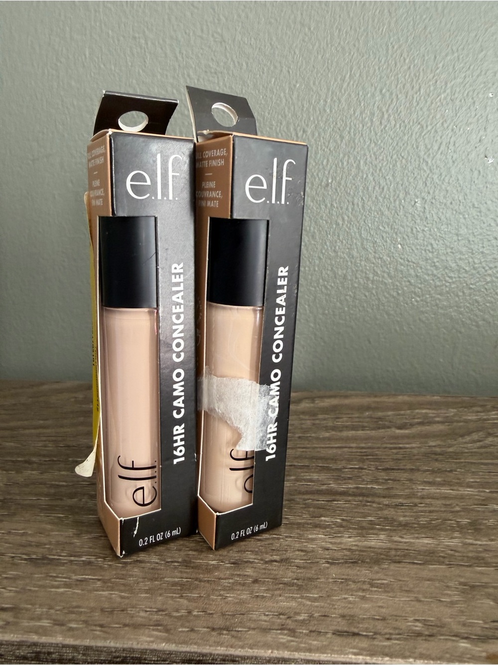 e.l.f. 16HR Camo Concealer - Light Peach 2 packs
